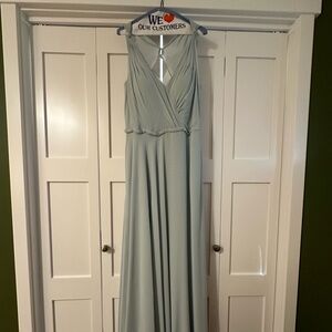Morì Lee Bridesmaids Dress (Sea Glass)
